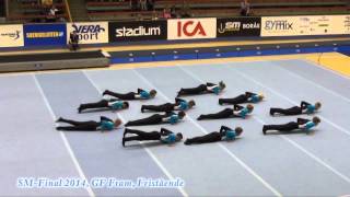 SM-Final 2014, GF Fram, Fristående, truppgymnastik