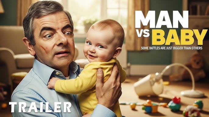 Man vs Baby (2025) – First Trailer | Rowan Atkinson | Concept