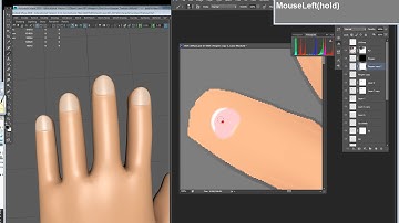 Maya 2016  Character Texturing with Mr David 1 Texture Hand