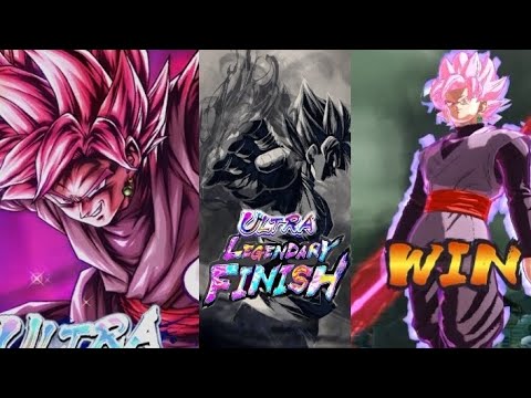 DRAGON BALL LEGENDS |an experience ultra goku black rose 🔥