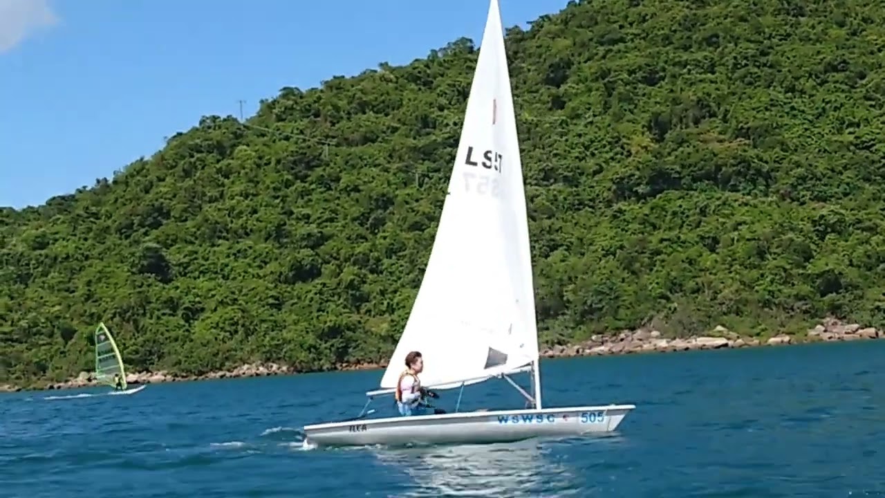 Laser Dinghy Balance The Boat Skill (Practice)