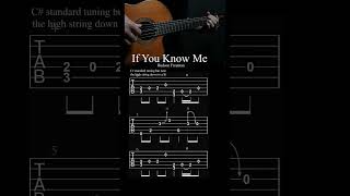If You Know Me – Viral Guitar Riff (TAB)