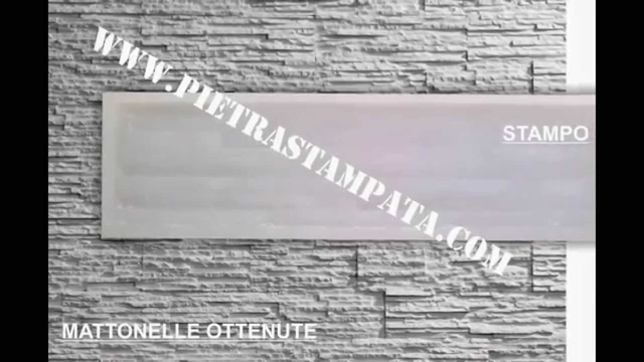 Stampi per finta pietra ricostruita in gomma siliconica www ...