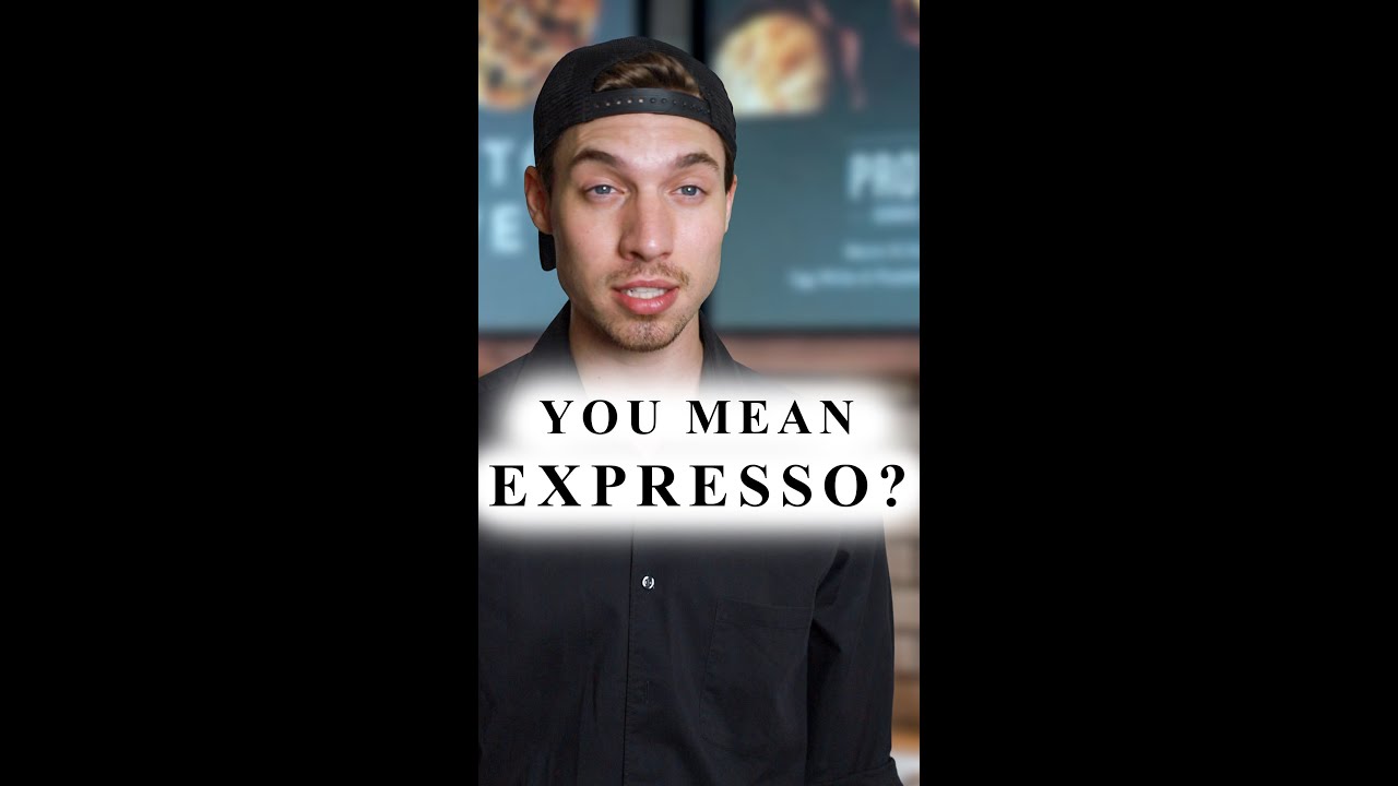 Заказываю обычный кофе в Starbucks. 