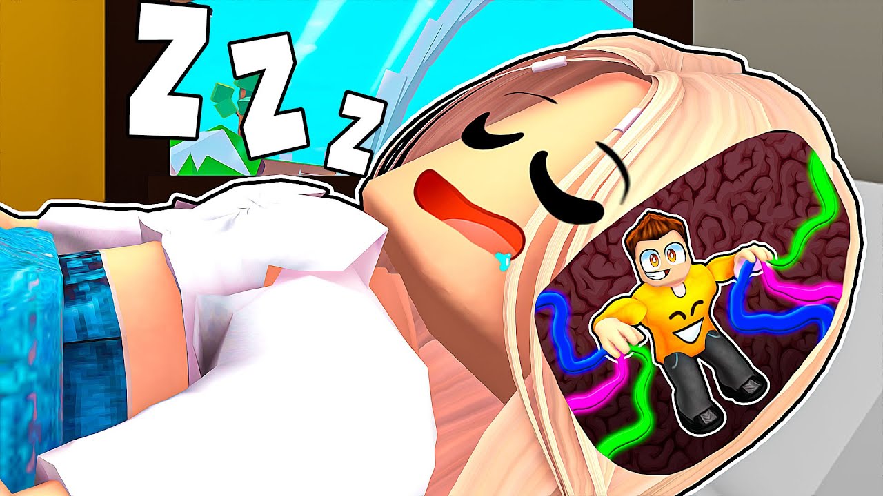 KONTROLUJE PATI GDY ŚPI na Brookhaven w ROBLOX!