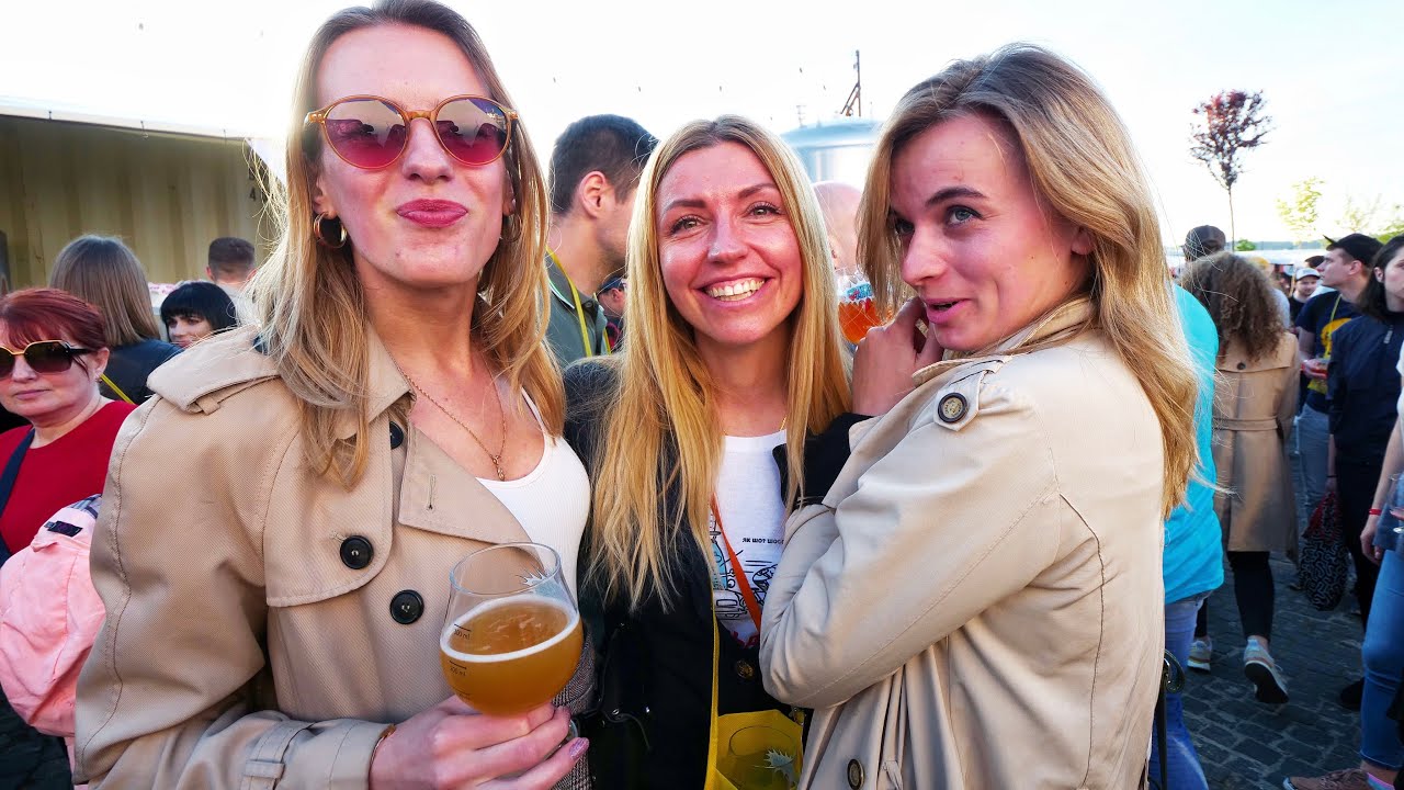 Ukrainian Craft Beer Vinyl MUSIC FESTIVAL In Lviv Ukraine YouTube