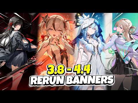 JUST IN! WUWA 3.8 - 4.4 RERUN ROADMAP! DONT MISS THESE... (Wuthering Waves)