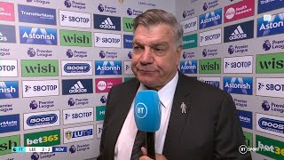 Its Our Fault We Havent Won Sam Allardyce Rues Leeds Lack Of Professionalism After Magpies Draw