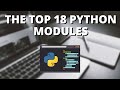 Top 18 Most Useful Python Modules
