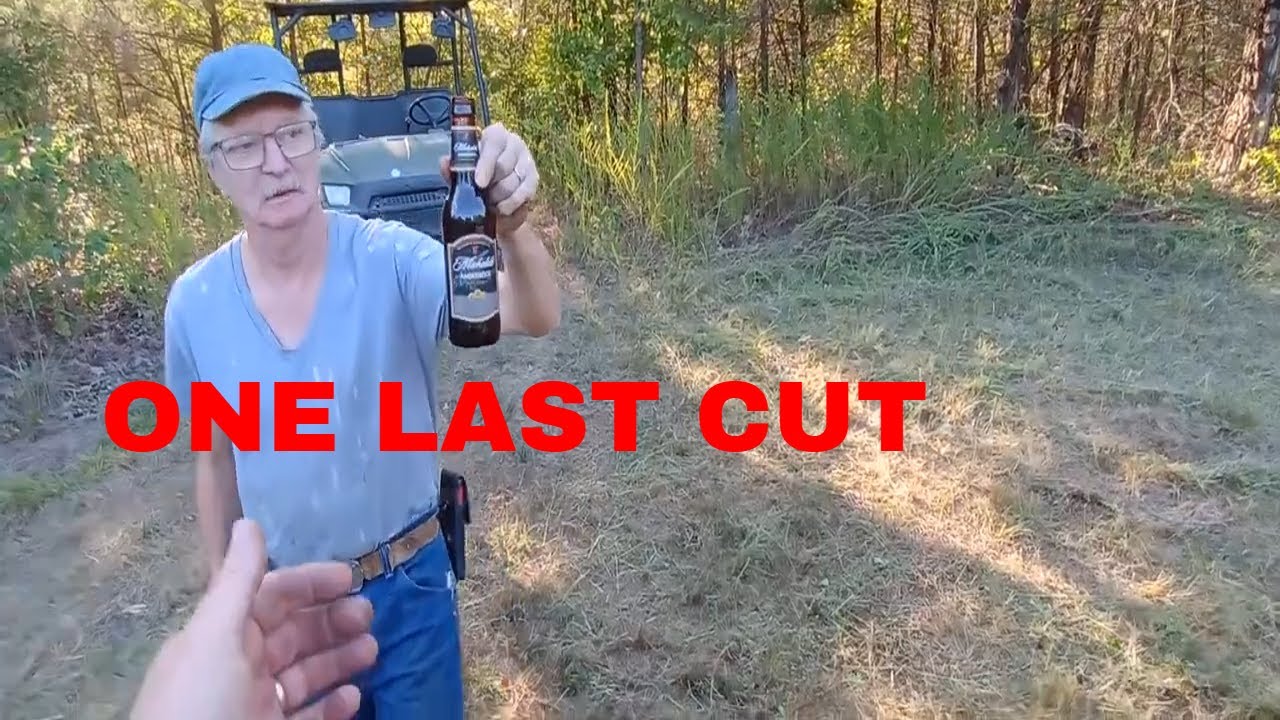 The Final Bush Hog. TALL Weeds & Trees. Got It All Done! All the pastures are mowed.