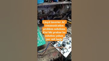 Lloydinverter AC communication problem error E6