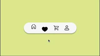 Tab bar animation
