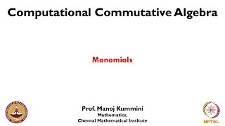 mod01lec05 - Monomials