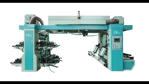 4 Color Flexo Printing Machine Printing on PP woven sack