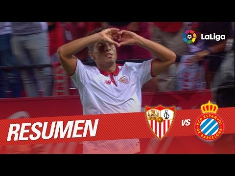 Resumen de Sevilla FC vs RCD Espanyol (6-4)