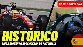 HAMILTON GIGANTE VENCE GP DE BARCELONA: MERCEDES SOFRE | HORÁRIOS FÓRMULA 1 2026