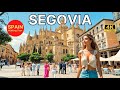 🇪🇦[4K 60fps] Magical SEGOVIA, Spain🧚‍♀️From the Fairy tale Alcázar to the Roman Aqueduct 🏰 Walk