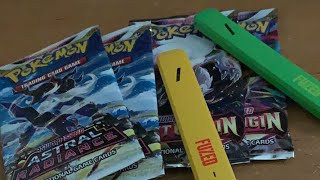 Opening Pokémon packs & Fuzed Vapes
