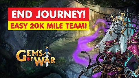 Gems of War Journey 20,000 Miles Team! Guide and Best Gameplay Strategy?