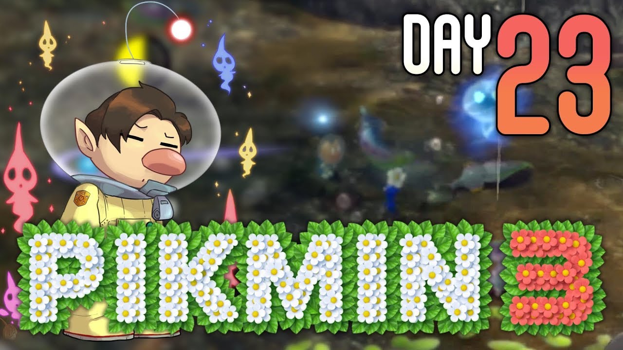 Pikmin 3 :: Day 23 :: Underwater Struggles