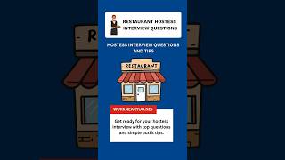 Restaurant Hostess Interview Questions (With Answers + What to Wear)