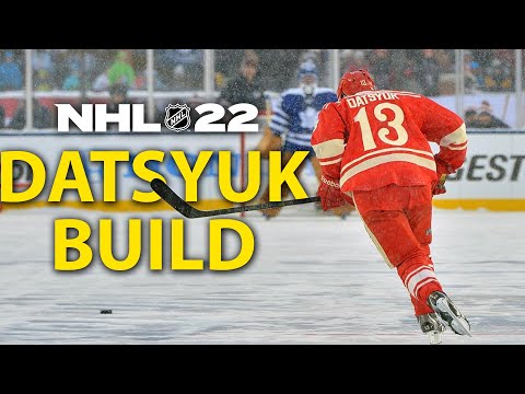DATSYUK BUILD IN NHL 22 WORLD OF CHEL | BEST PLAYMAKER DANGLER BUILD EASHL