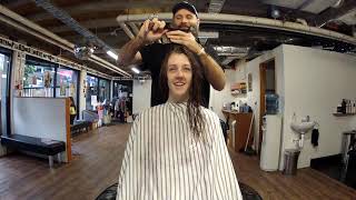 70s Haircut Long to Short