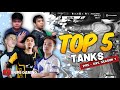 TOP 5 TANKS THIS UPCOMING MPL SEASON 7 | SNIPE GAMING TV