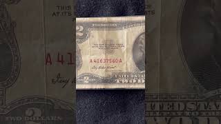 1953 Red Seal $2 Bill