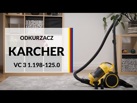 Wideo: Odkurzacz Karcher VC 3: recenzje, recenzje, specyfikacje