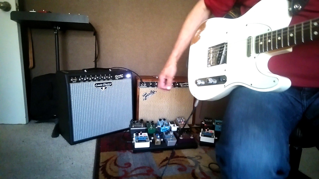 Fender Knotty Pine 65 Princeton Reverb Fender 63 Tele CS YouTube