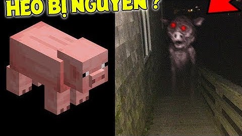 ĐÂY LÀ BỨC ẢNH BỊ NGUYỀN RỦA TRONG MINECRAFT !! *QUÁ KINH DỊ*