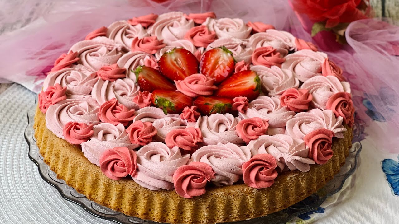 Crostata Morbida Crema al Limone e Fragole