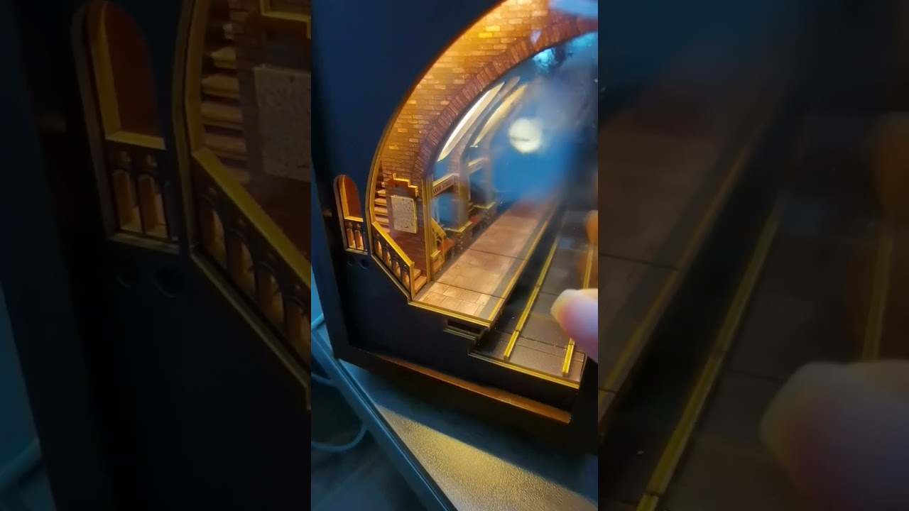 JOOHOUR - 3d Puzzle Nightlight - Detective Station 