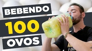 Bebendo 100 Ovos Desafiado Pelo Muralha E To