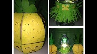 Luau Party Ideas - Using Stampin Up Products and SVG Cuts