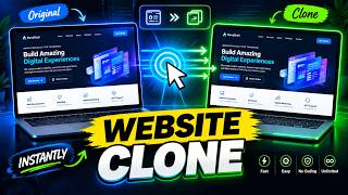 How to Copy & Clone a Website with #claude AI (No Coding)