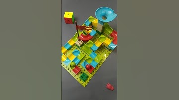 Satisfying building blocks marble run asmr Ep 409. #asmr #satisfying #marblerun