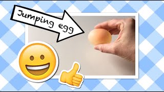 Jumping egg | Super Science Experiments | Easter Experiment