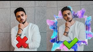 Smokey frame effect | I have used pics art | photo editor screenshot 4