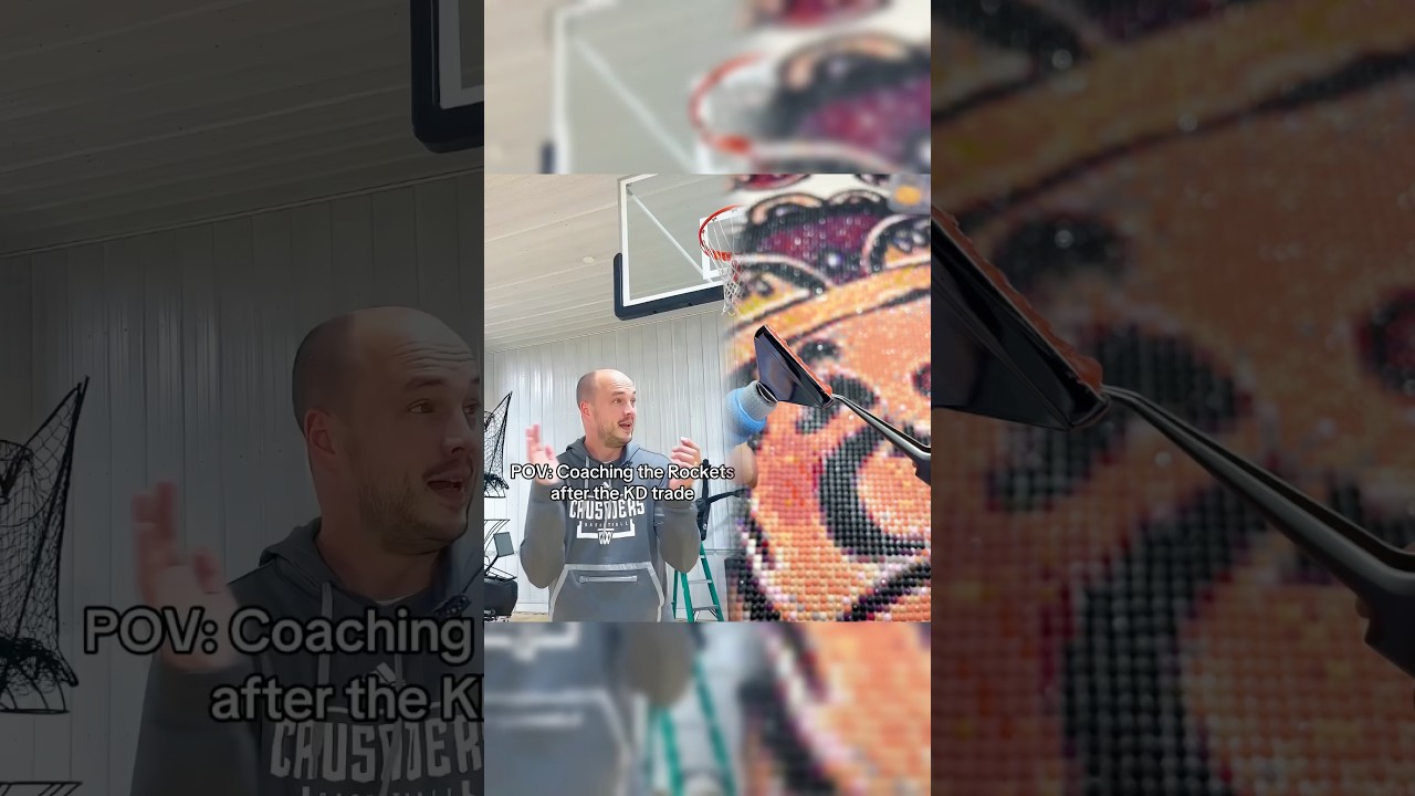 Coaching the Rockets after the KD trade 👀😅 