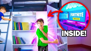 I Built a Secret Gaming Room Inside a Bookshelf by Brent Rivera 3,321,275 views 5 months ago 9 minutes, 52 seconds