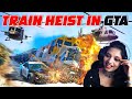 GTA 5: INSANE TRAIN HEIST from CRIMINALS in GTA Online!