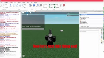 ROBLOX Tutorial- How to make a Part Invisible and Visible (ROBLOX Basic Scripting)