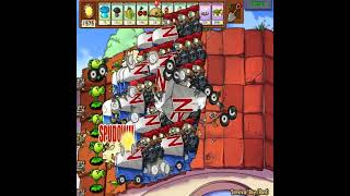 99 Repeater vs Zomboni Zombie… Ice Machine Got Overwhelmed 🚗❄️💀 #PlantsVsZombies