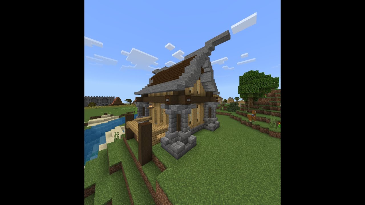 How to Build a Medieval House in Minecraft | Step-by-Step Tutorial ...