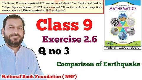 Class 9 Exercise 2.6 NBF Maths  national book foundation Maths Ex 2.6 federal board Maths FBISE Math