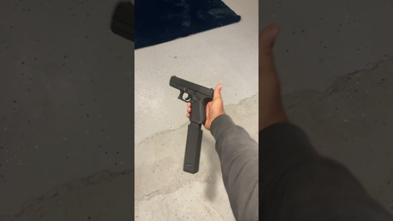 Glock 23 gen 5 with kriss vector mag 🔥