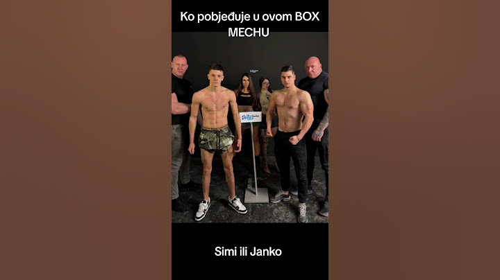 Janko,Simi BOX MATCH