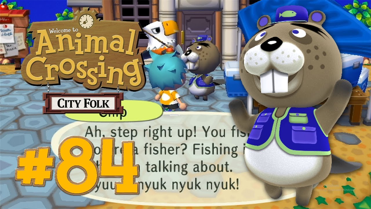 Fishing Tourney! Animal Crossing City Folk/Let's Go To The City